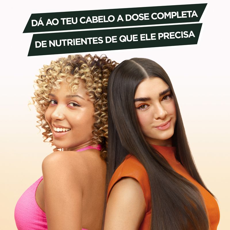 Garnier Hair Booster Vitamina C* Tratamiento 3-En-1 Para 72H De Brillo En El Cabello**