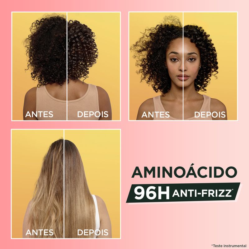 Garnier Hair Booster Aminoácido Tratamiento 3-En-1 Para 96H Antiencrespamiento*