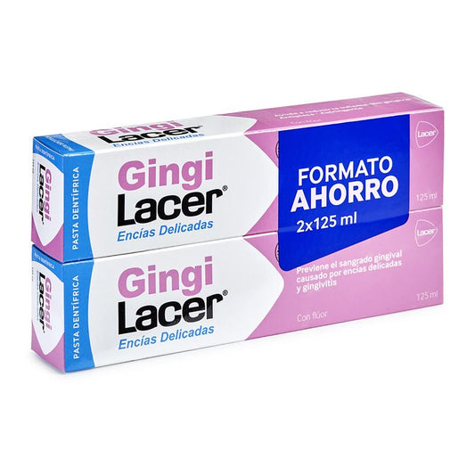 Lacer Pasta Dentifrica Gingilacer Duplo, 125 ml