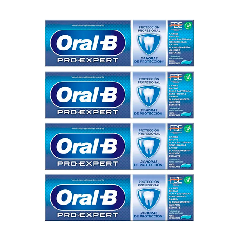 Oral-B Pack Proexpert Pasta Protección Profesional 4 x 100 Ml