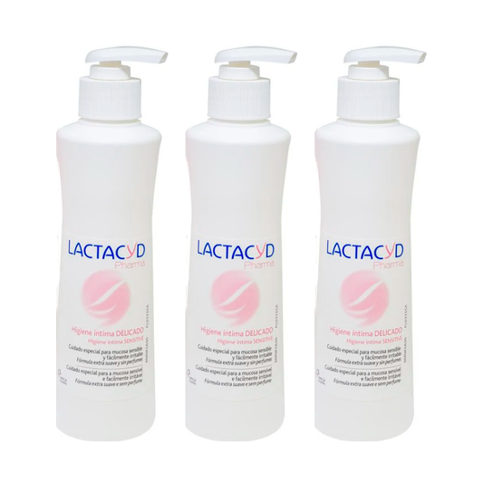 Lactacyd Pharma  Triplo Higiene Íntima Delicado 3 x 250 ml