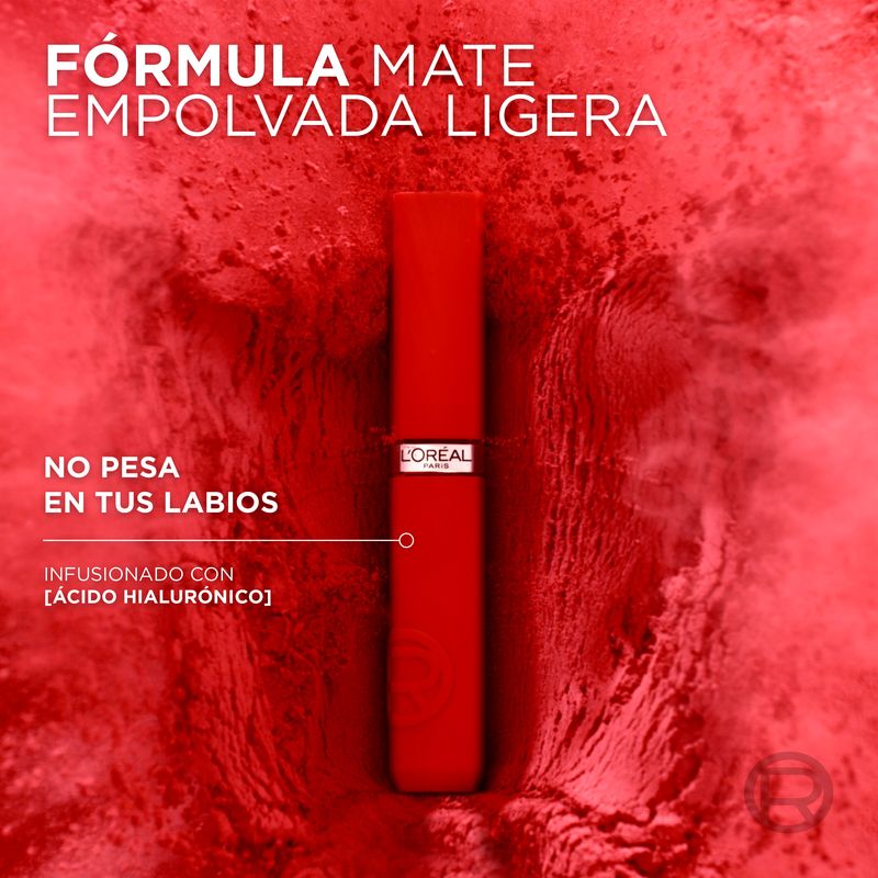 L'Oréal Paris Infaillible Le Matte Resistance Acabado Mate 16H*. Tono 115 Snooze Your Alarm