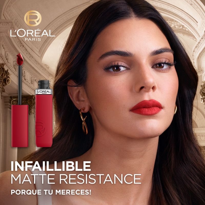 L'Oréal Paris Infaillible Le Matte Resistance Acabado Mate 16H*. Tono 300 Sun Bathing