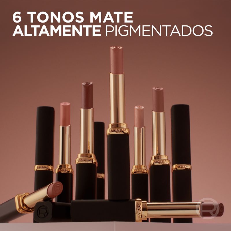 L'Oréal Paris Barra De Labios Color Riche Nudes Of Worth Mate Tono 540 Nude Unstoppable