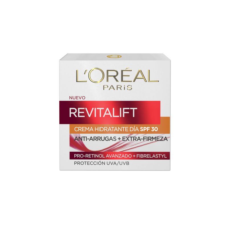 L'Oréal Paris Revitalift Crema De Día Antiarrugas Con Protección Solar - Con Pro-Retinol - 50 Ml