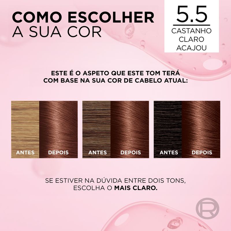 L'Oréal Paris Excellence Creme Tinte Permanente - Tono 5.5 Castaño Caoba Claro