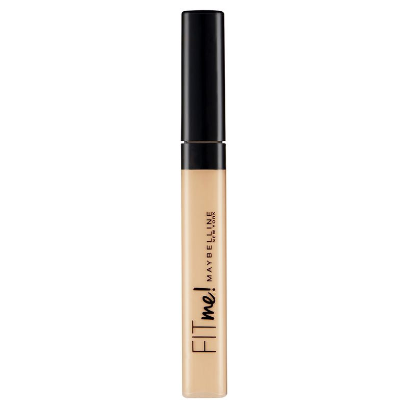 Maybelline New York Fit Me Corrector de Ojeras e Imperfecciones tono 10 Light Acabado Natural pieles claras, 6,8ML