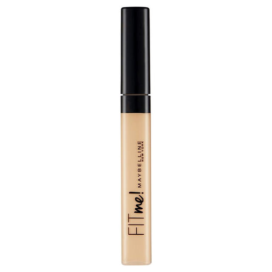 Maybelline New York Fit Me Corrector de Ojeras e Imperfecciones tono 10 Light Acabado Natural pieles claras, 6,8ML