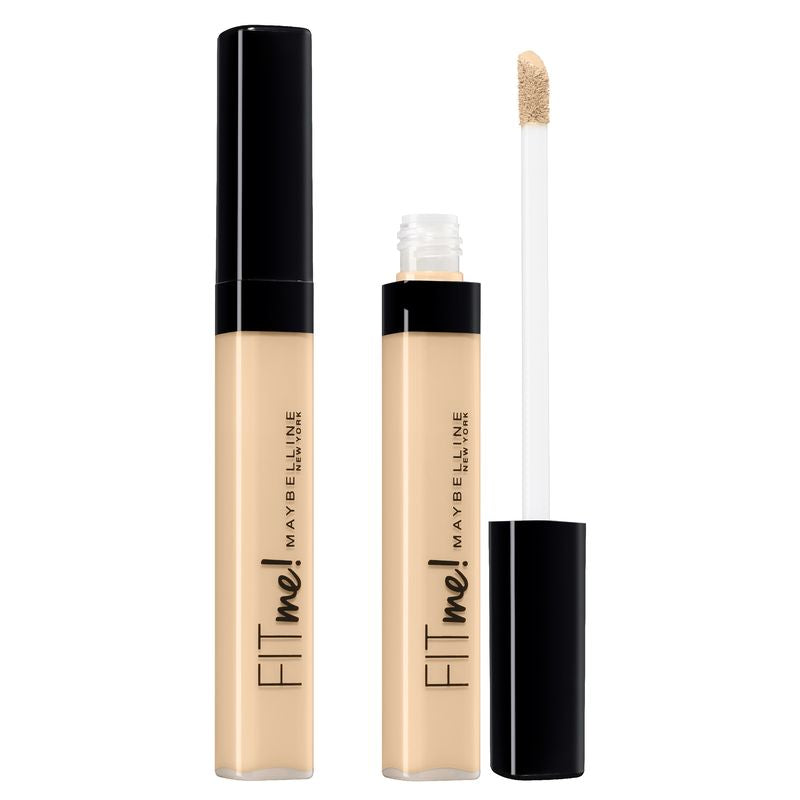 Maybelline New York Fit Me Corrector de Ojeras e Imperfecciones tono 15 Fair Acabado Natural pieles claras, 6,8ML