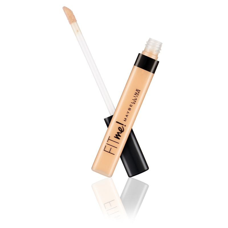 Maybelline New York Corrector de Ojeras e Imperfeccione Fit Me tono 30 Café Acabado Natural Pieles Medias, 6,8ML