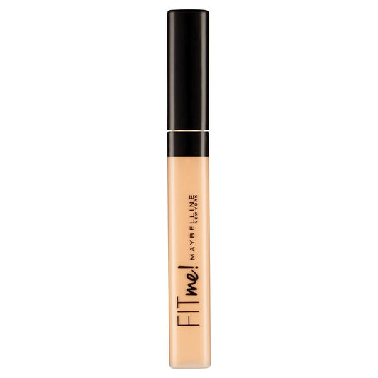 Maybelline New York Corrector de Ojeras e Imperfeccione Fit Me tono 30 Café Acabado Natural Pieles Medias, 6,8ML