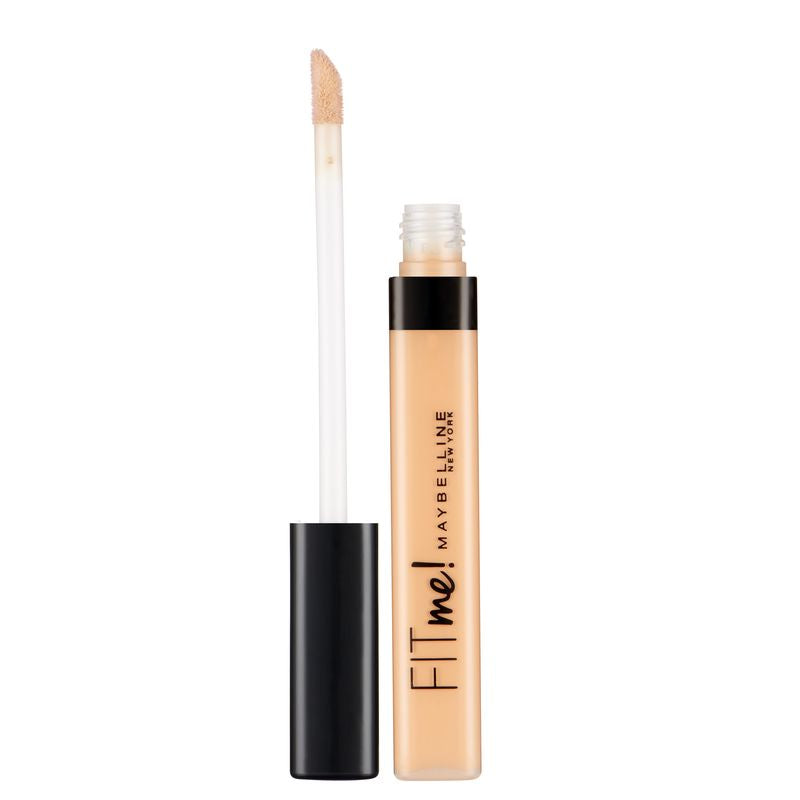 Maybelline New York Corrector de Ojeras e Imperfeccione Fit Me tono 30 Café Acabado Natural Pieles Medias, 6,8ML