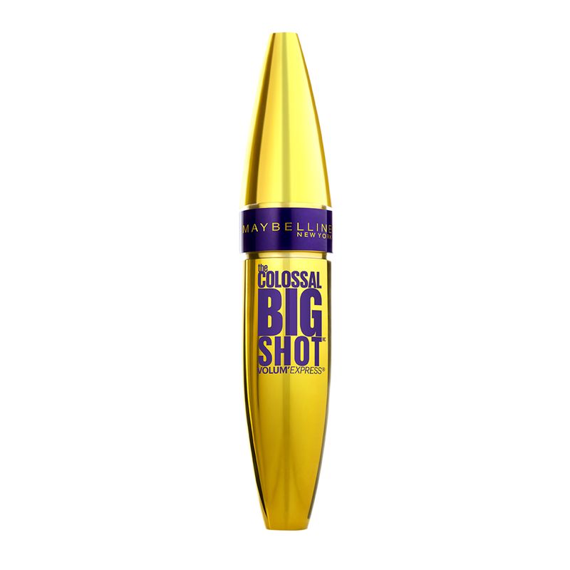 Maybelline New York máscara de pestañas The Colossal Big shot negra volumen, 9,5 ml