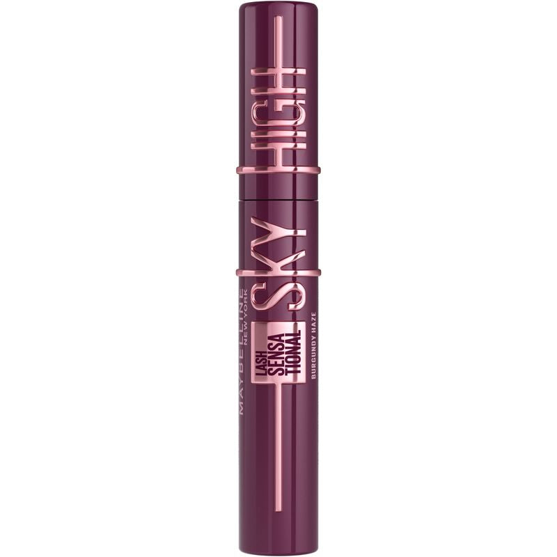 Maybelline New York Lash Sensational Sky High Máscara: Longitud y volumen, tono Burgundy Haze