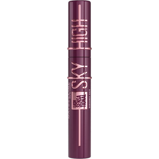 Maybelline New York Lash Sensational Sky High Máscara: Longitud y volumen, tono Burgundy Haze