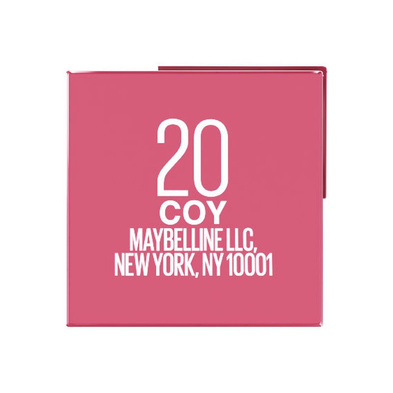 Maybelline New York Pintalabios Superstay Vinyl Ink, Tono 20 Coy