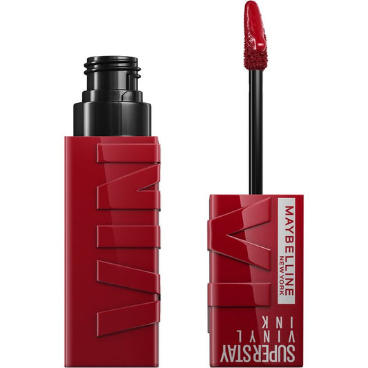 Maybelline New York Pintalabios Superstay Vinyl Ink, Tono 10 Lippy