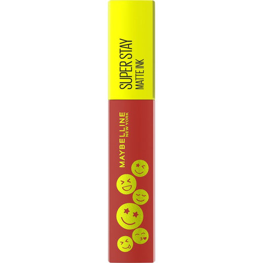 Maybelline New York Superstay Matte Ink Moodmakers Pintalabios Mate Larga Duración Tono 455 Harmonizer