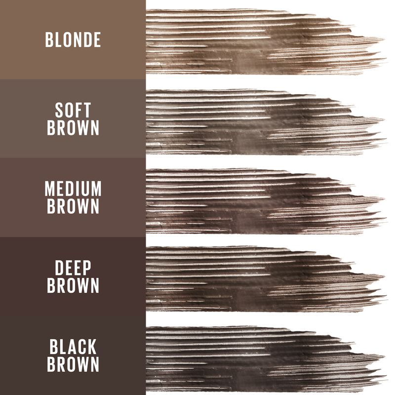 Maybelline New York Tattoo Brow Gel Para Cejas Rellenas, Tono 260 Deep Brown