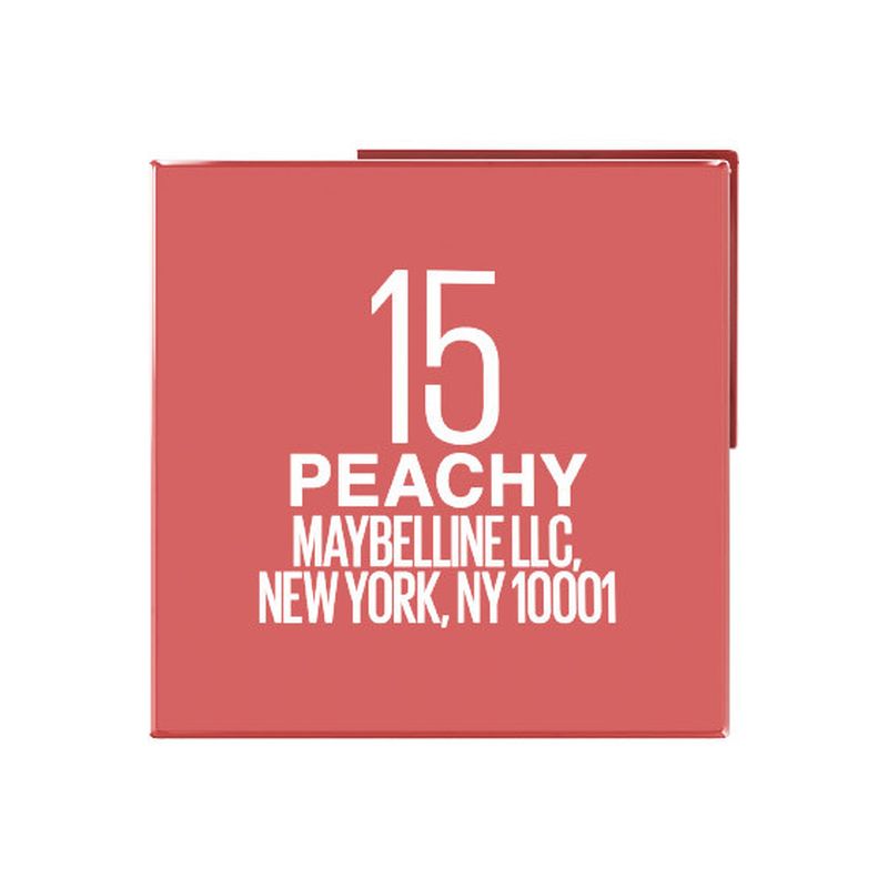 Maybelline New York Pintalabios Superstay Vinyl Ink, Tono 15 Peachy