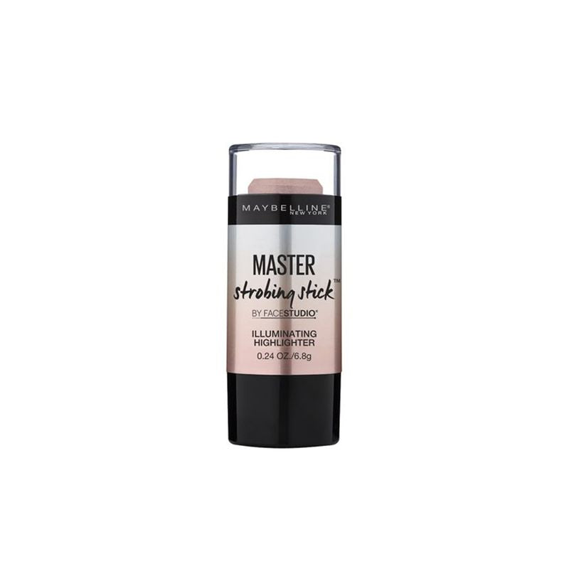 Maybelline New York Iluminador Master Strobing Stick Tono 100 Light Pielesclaras, 9Gr