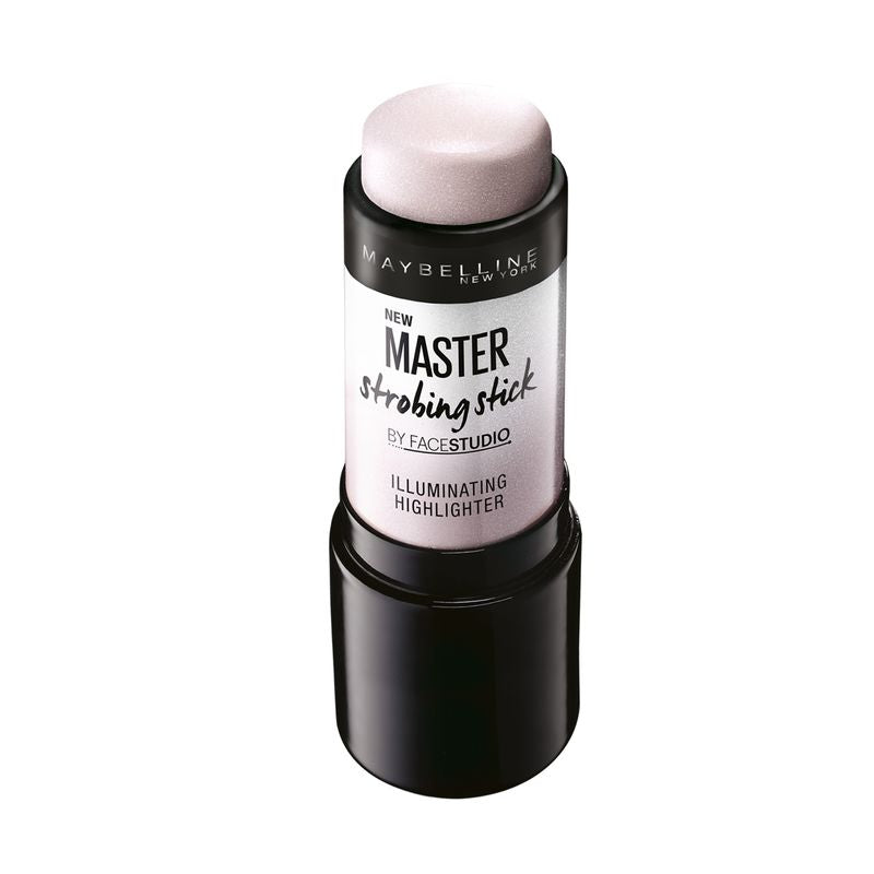 Maybelline New York Iluminador Master Strobing Stick Tono 100 Light Pielesclaras, 9Gr