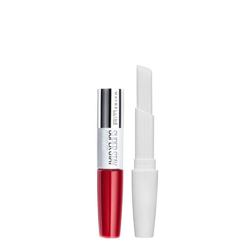 Maybelline New York Superstay 24H Pintalabios Larga Duración, Tono 573 Eternal Cherry Color Rojo