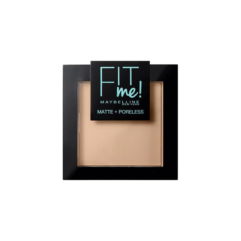 Maybelline New York Polvos Matificantes Fit Me Mate Y Afinaporos Tono 120 Classic Ivory Pieles Claras. - 9Gr