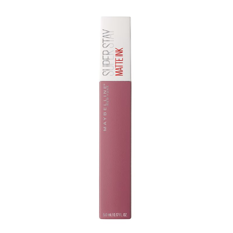 Maybelline New York Superstay Matte Ink Pintalabios Mate Larga Duración Tono 15 Lover Color Nude