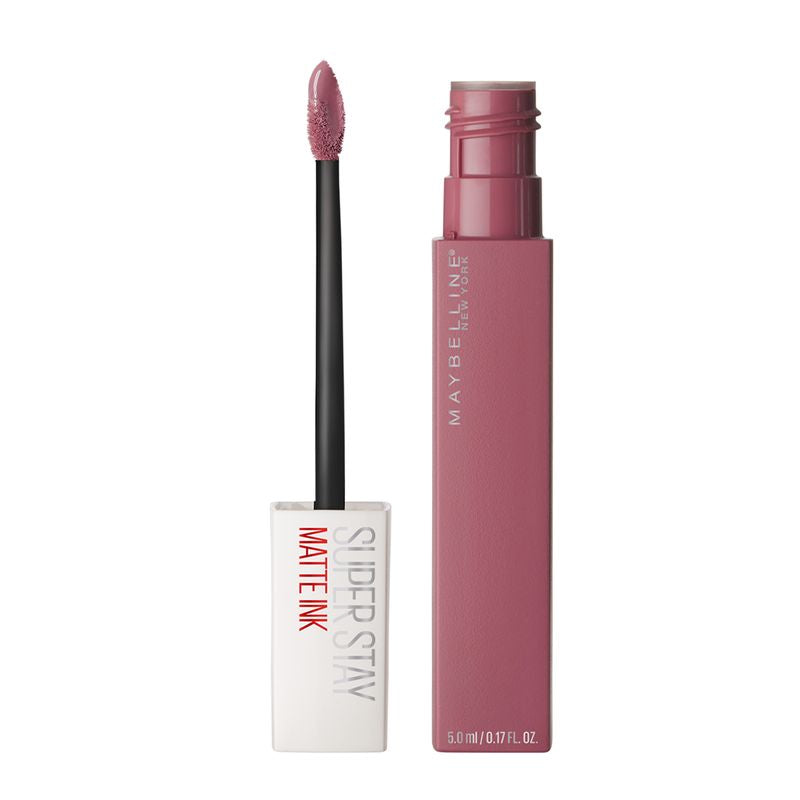 Maybelline New York Superstay Matte Ink Pintalabios Mate Larga Duración Tono 15 Lover Color Nude