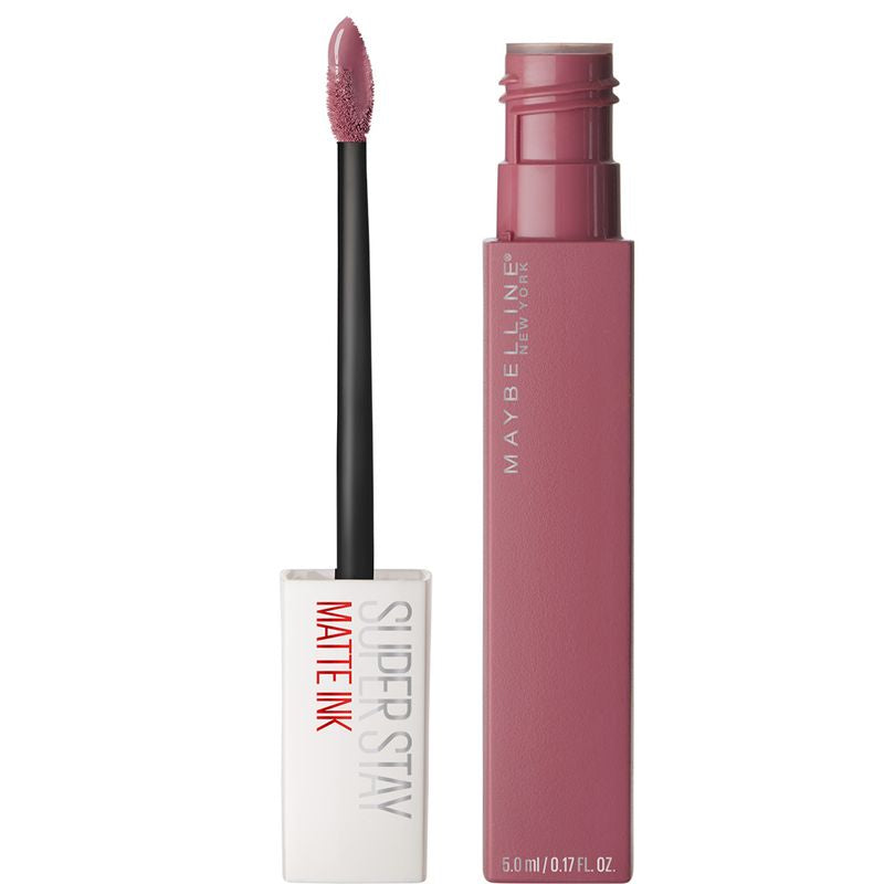 Maybelline New York Superstay Matte Ink Pintalabios Mate Larga Duración Tono 15 Lover Color Nude