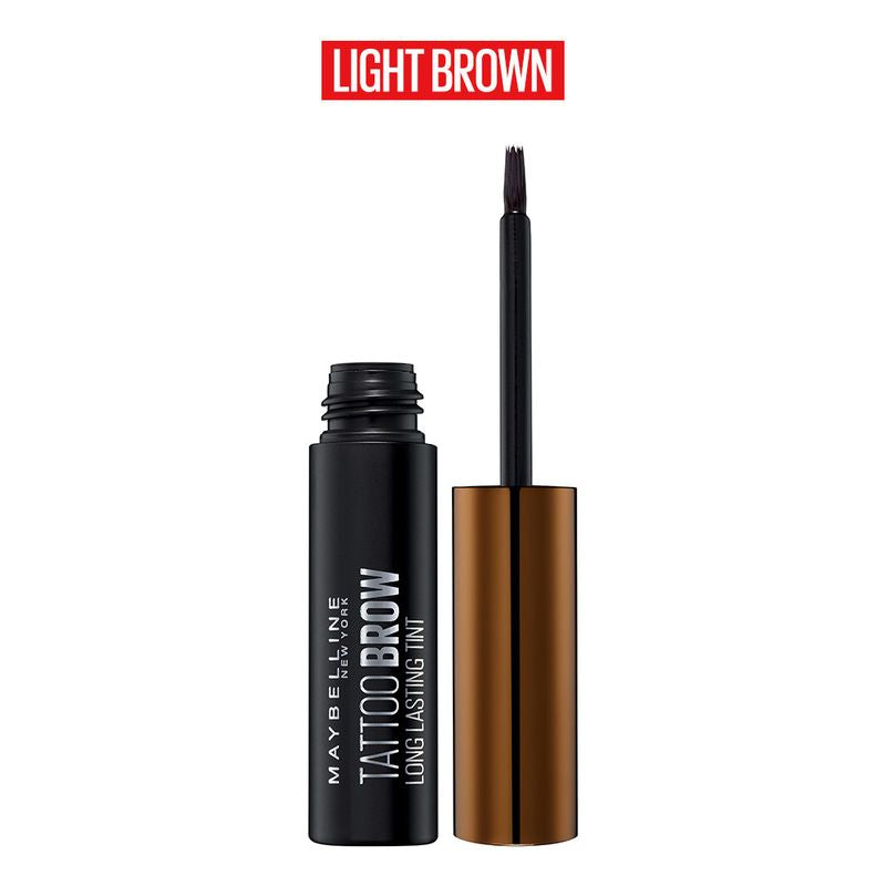 Maybelline New York Tinte De Cejas Tattoo Brow 3 Día 1 Light Brown Castaño Claro 4,6 G