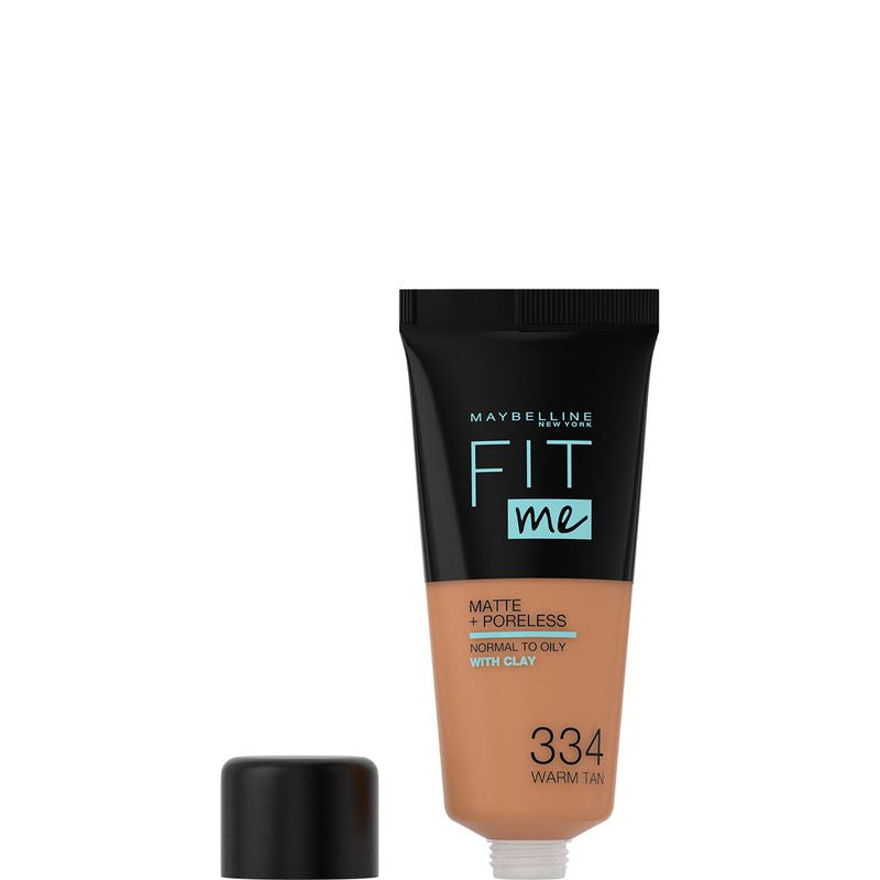 Maybelline New York Fit Me Mate Y Afinaporos Base De Maquillaje Tono 380 Rich Expresso Calca Tu Tono Y Textura Pieles Muy Oscuras - 30Ml