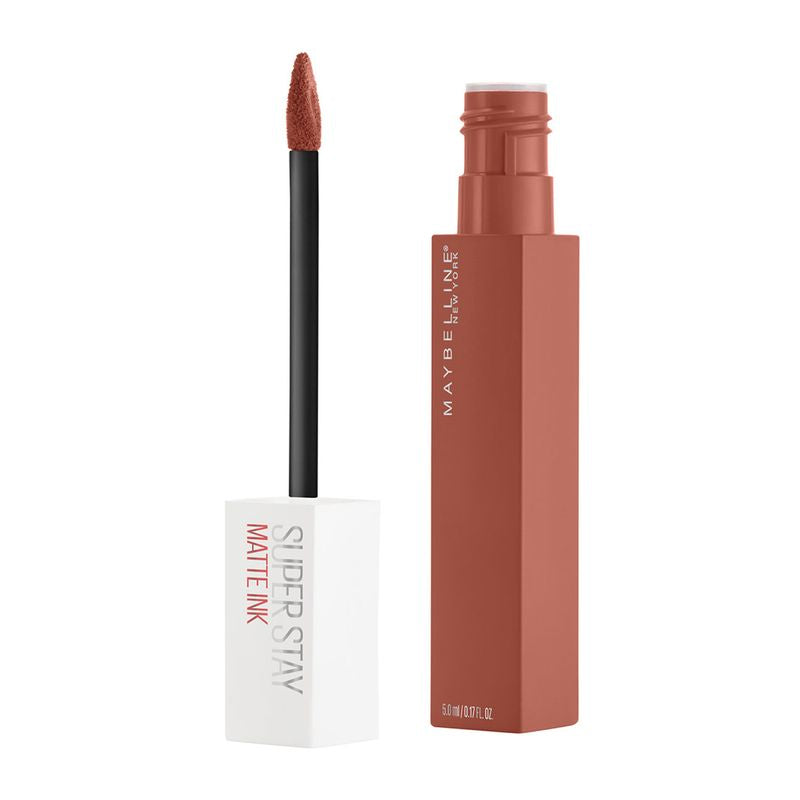 Maybelline New York Superstay Matte Ink Pintalabios Mate Larga Duración Tono 70 Amazonian Color Nude