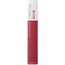 Maybelline New York Superstay Matte Ink Pintalabios Mate Larga Duración Tono 80 Ruler Color Rojo