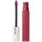 Maybelline New York Superstay Matte Ink Pintalabios Mate Larga Duración Tono 80 Ruler Color Rojo