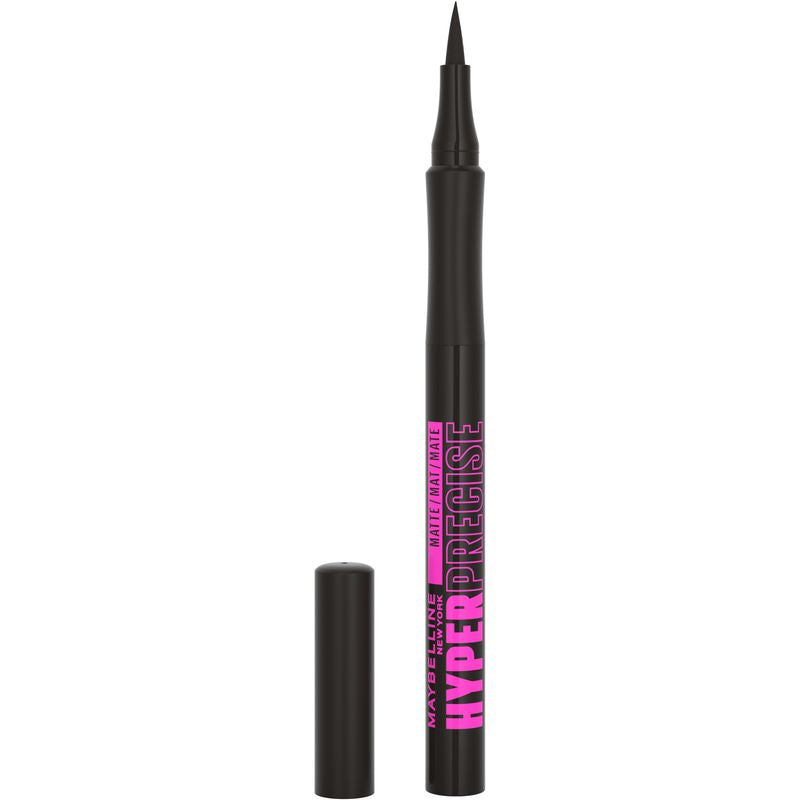 Maybelline New York Hyper Precise Eyeliner Preciso Larga Duración Waterproof Negro Mate