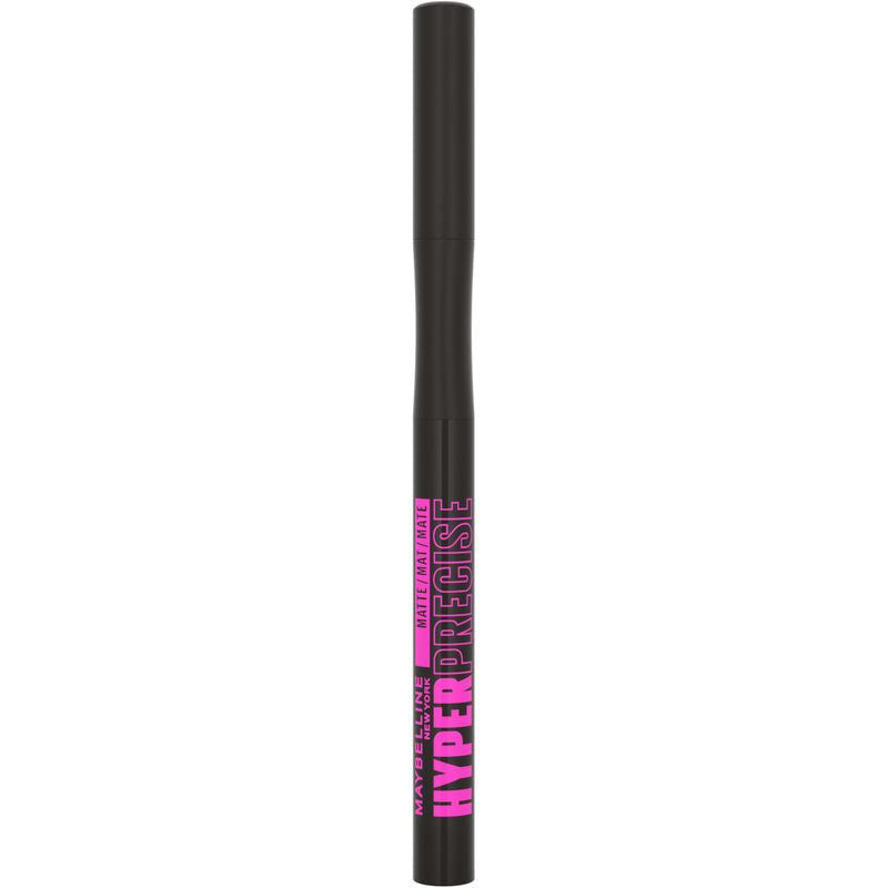 Maybelline New York Hyper Precise Eyeliner Preciso Larga Duración Waterproof Negro Mate