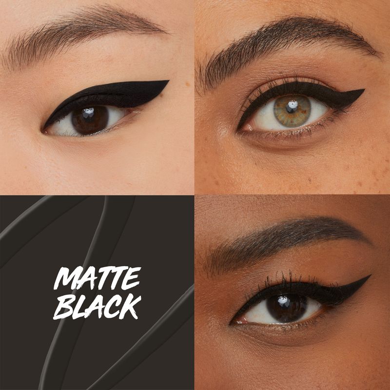 Maybelline New York Hyper Precise Eyeliner Preciso Larga Duración Waterproof Negro Mate