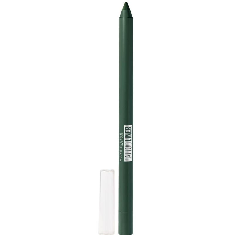 Maybelline New York Lápiz De Ojos Efecto Tatuaje Tattoo Liner 932 Intense Green Verde.