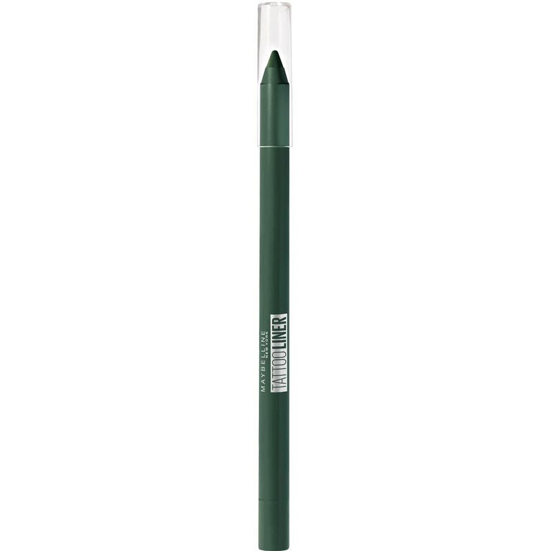 Maybelline New York Lápiz De Ojos Efecto Tatuaje Tattoo Liner 932 Intense Green Verde.