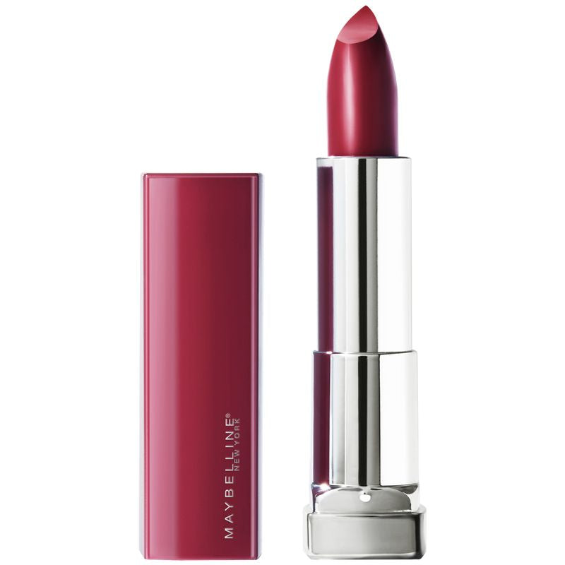 Maybelline New York Pintalabios Color Sensational Made For All 368 Plum For Me Color Burdeos Vino