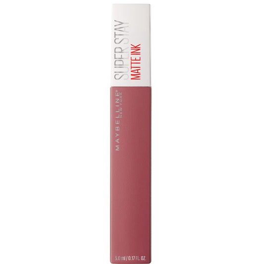 Maybelline New York Pintalabios Mate Larga Duración Superstay Matte Ink Tono 140 Soloist Color Rosa