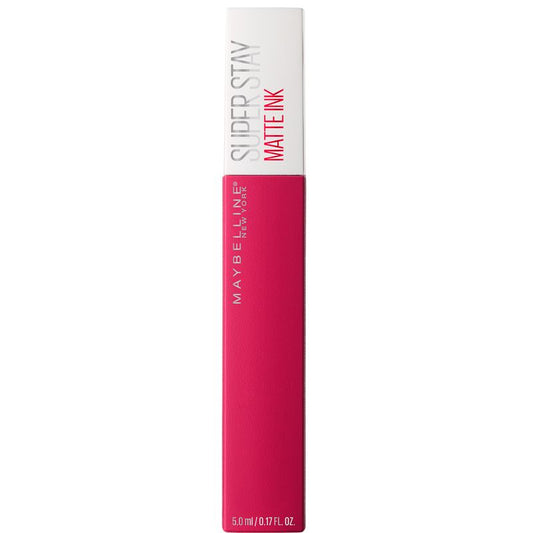 Maybelline New York Pintalabios Mate Larga Duración Superstay Matte Ink Tono 150 Path Finder Color Rosa