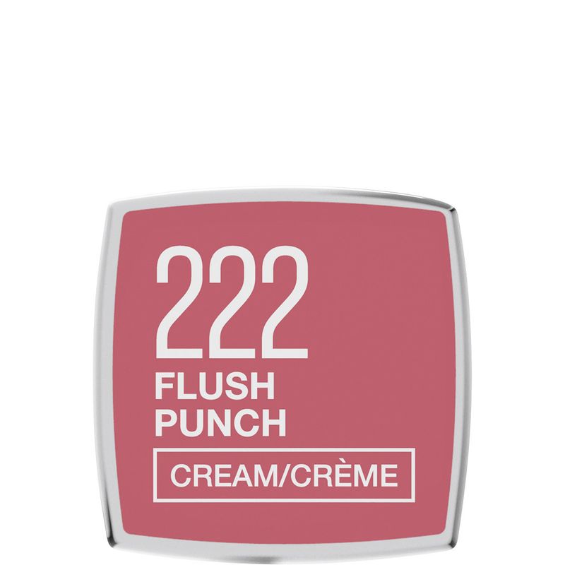 Maybelline New York Pintalabios Color Sensational 222 Flush Punch