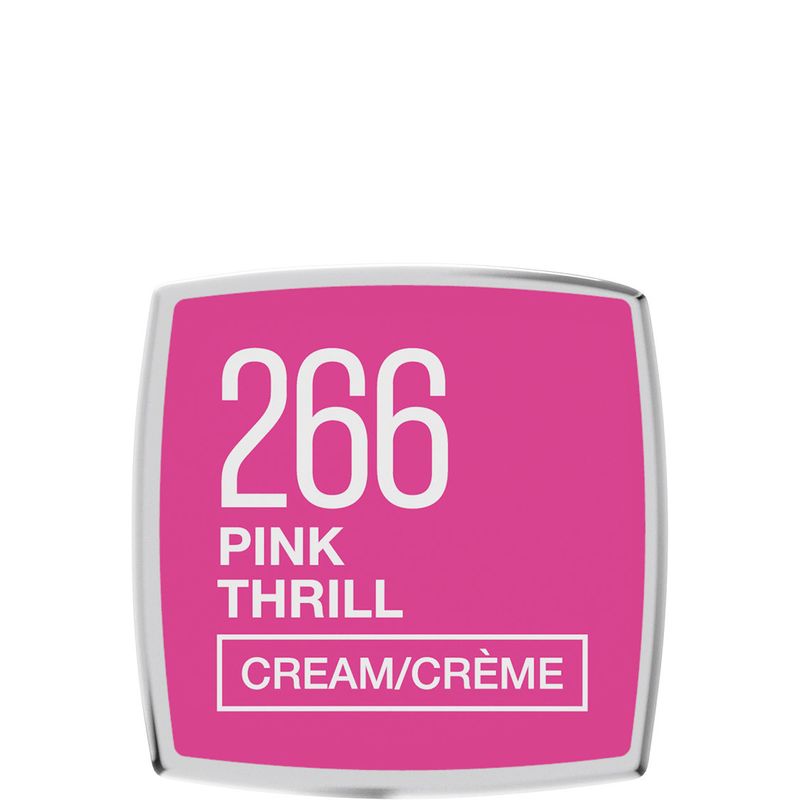 Maybelline New York Pintalabios Color Sensational 266 Pink Thrill