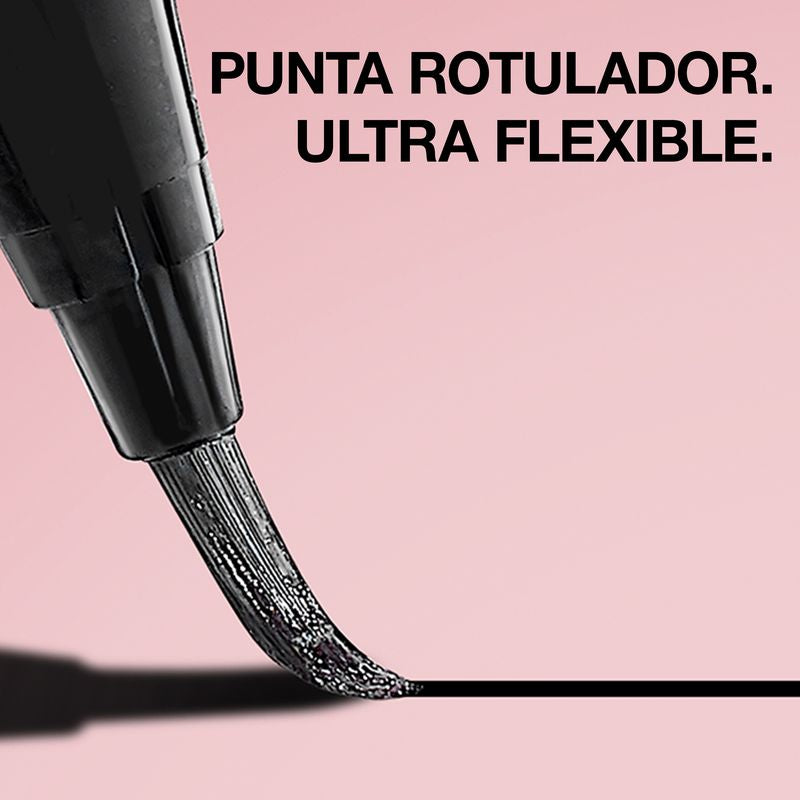 Maybelline New York Eyeliner Rotulador Líquido Hypereasy Color Negro