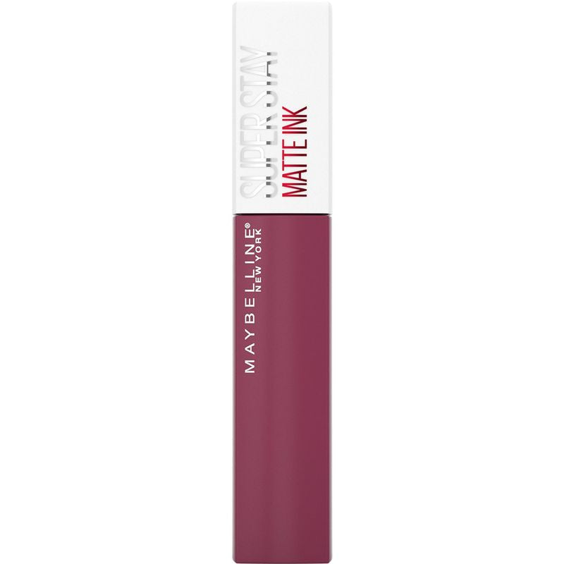 Maybelline New York Superstay Matte Ink Pintalabios Mate Larga Duración Tono 165 Successful Color Morado