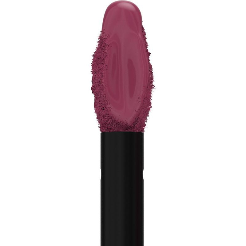 Maybelline New York Superstay Matte Ink Pintalabios Mate Larga Duración Tono 165 Successful Color Morado