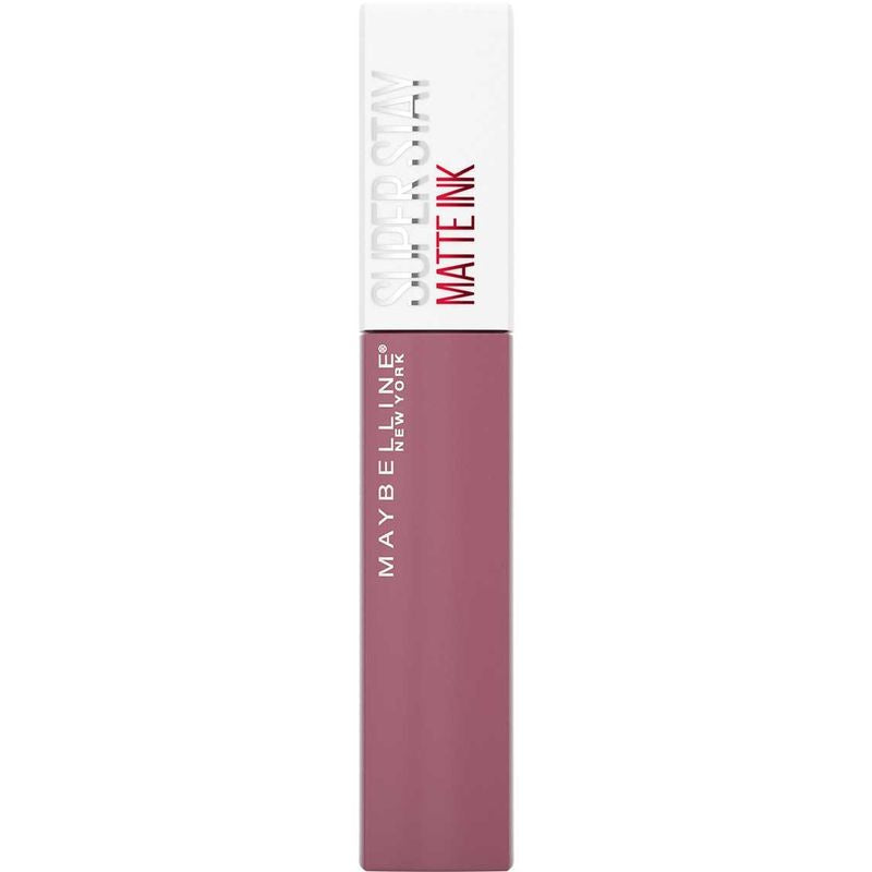 Maybelline New York Superstay Matte Ink Pintalabios Mate Larga Duración Tono 180 Revolutionary Color Rosa